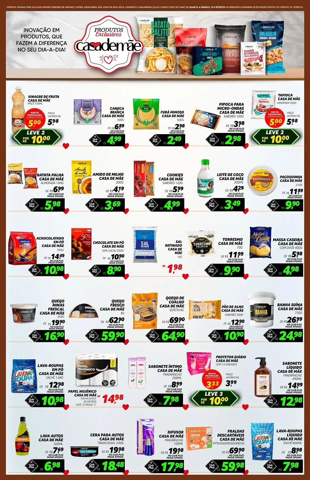 Encarte de Catálogo Spasso Sabores 13 de agosto até 16 de agosto 2025 - Pagina 3