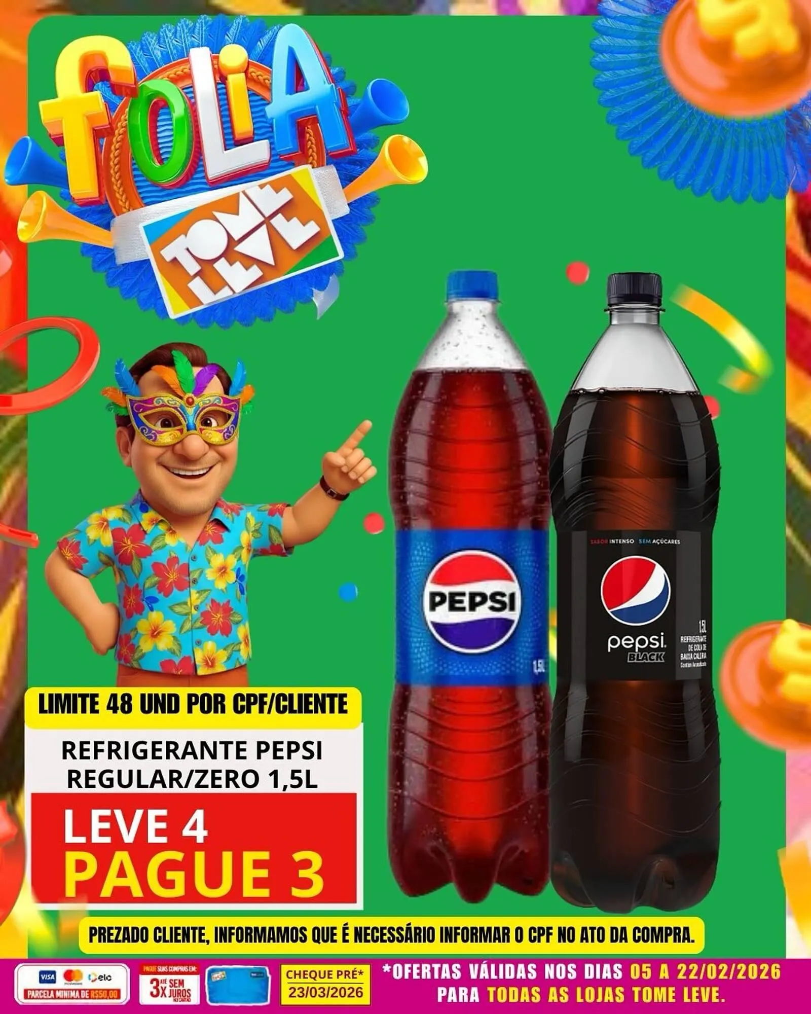 Encarte de Catálogo Tome Leve 6 de fevereiro até 22 de fevereiro 2026 - Pagina 4