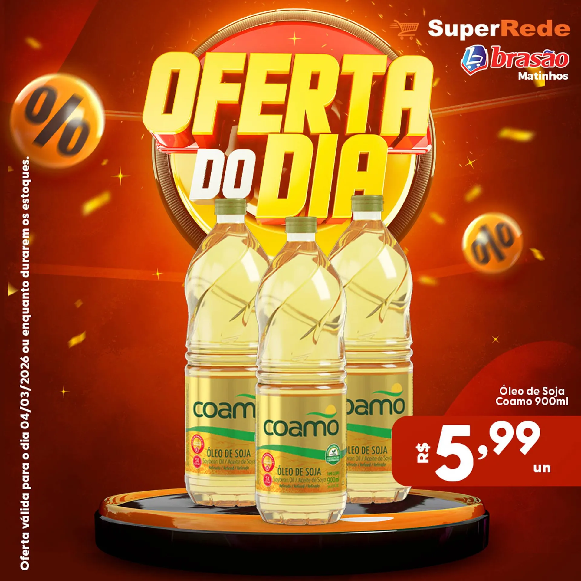 Encarte de Catálogo Super Rede Atacadista 4 de março até 4 de março 2026 - Pagina 1