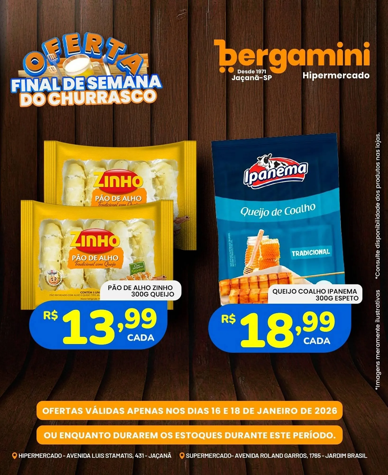 Encarte de Catálogo Supermercado Bergamini 16 de janeiro até 18 de janeiro 2026 - Pagina 4