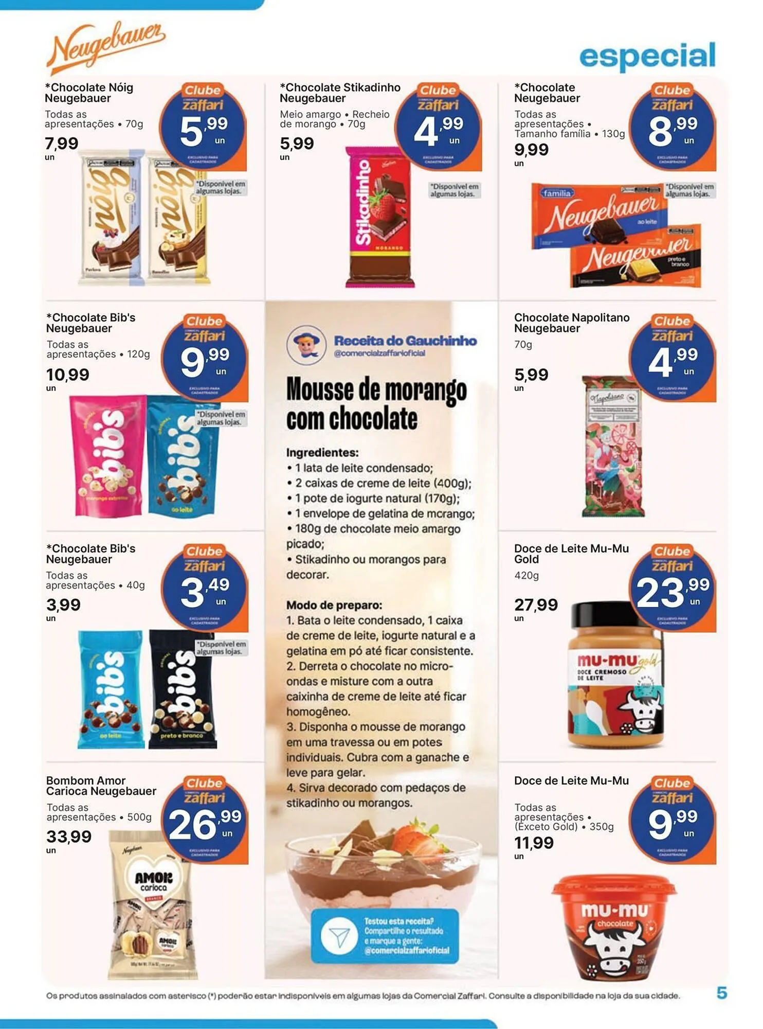 Encarte de Encarte Comercial Zaffari 27 de novembro até 7 de dezembro 2025 - Pagina 5