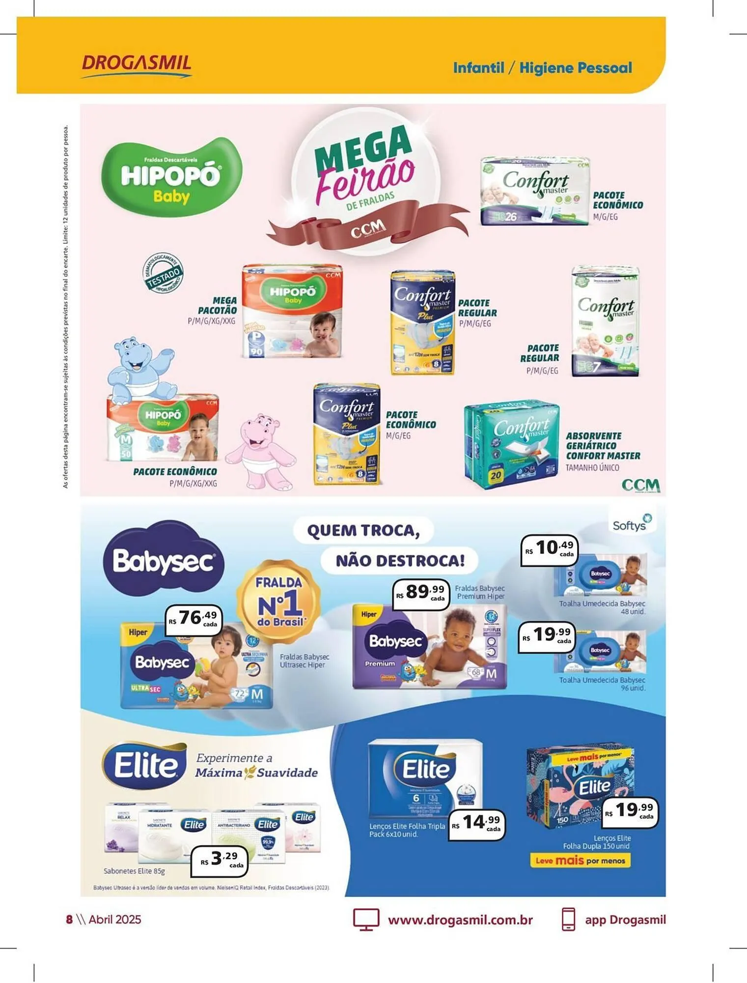Encarte de Catálogo Drogasmil 9 de abril até 1 de maio 2025 - Pagina 8
