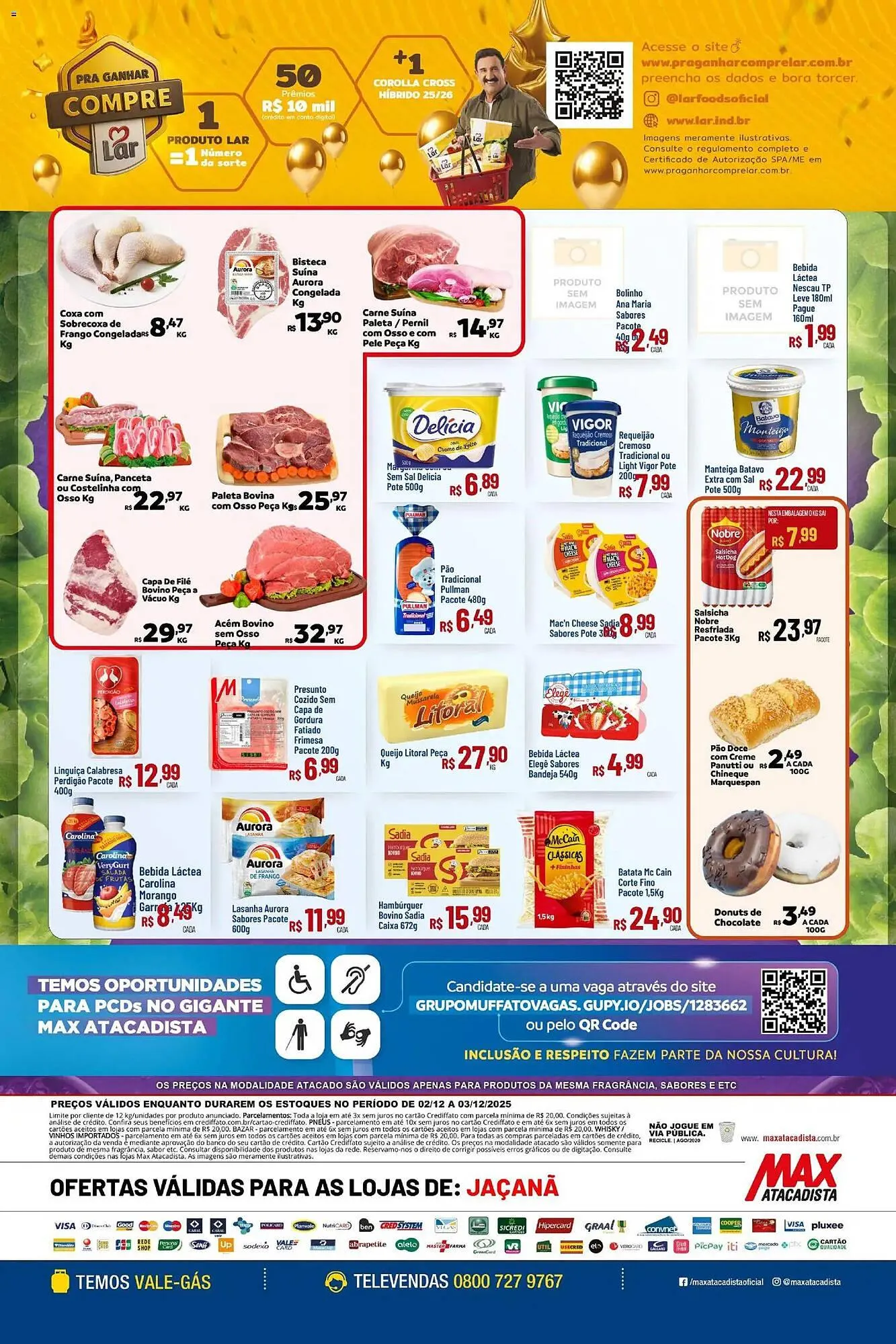 Encarte de Encarte Max Atacadista 1 de dezembro até 4 de dezembro 2025 - Pagina 2