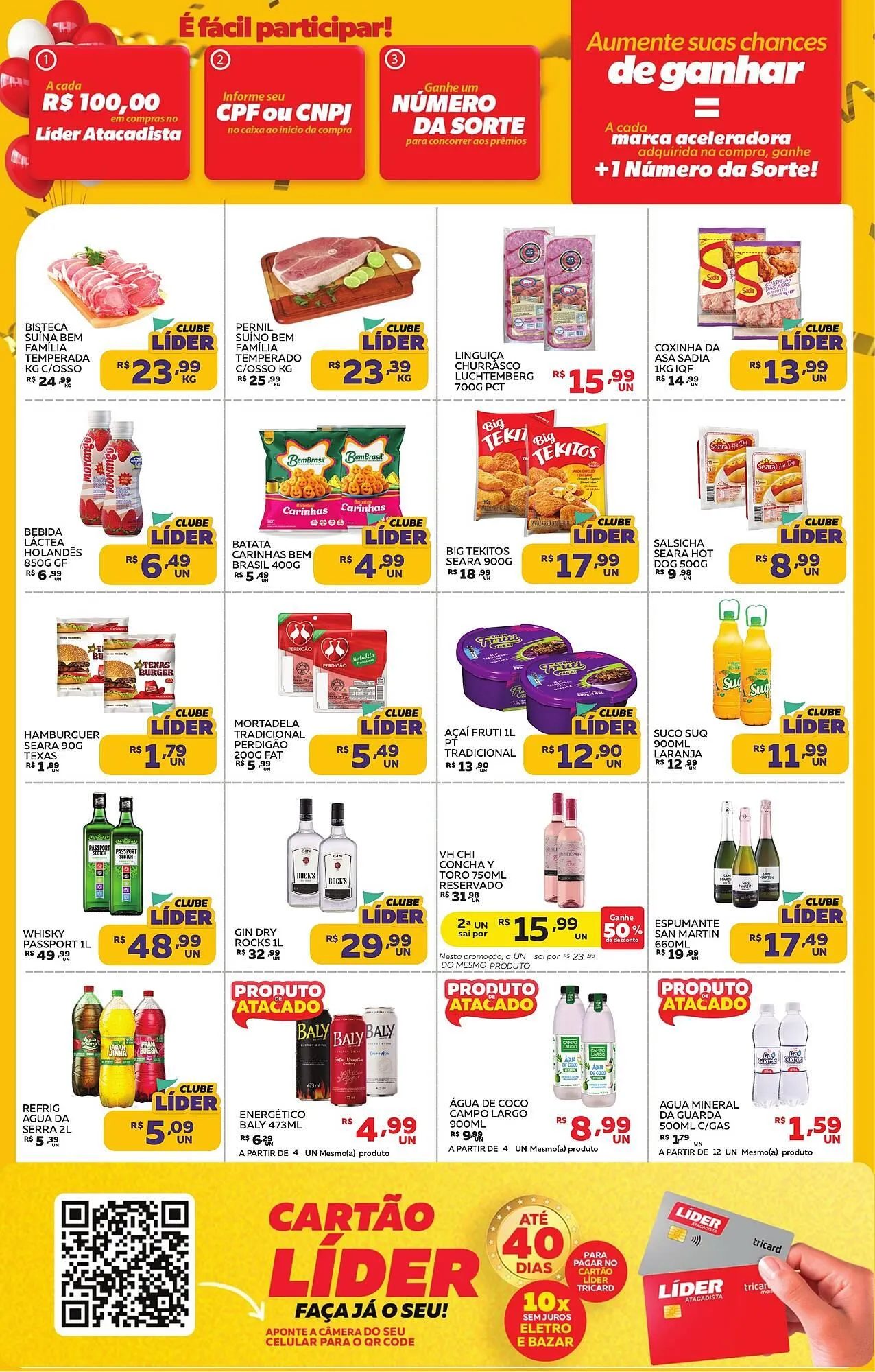 Encarte de Catálogo Lider Atacadista 10 de março até 14 de março 2025 - Pagina 3