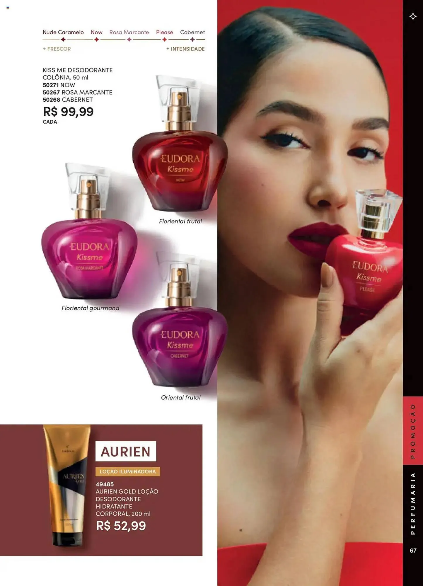 Encarte de Catálogo Eudora 8 de setembro até 3 de outubro 2025 - Pagina 67