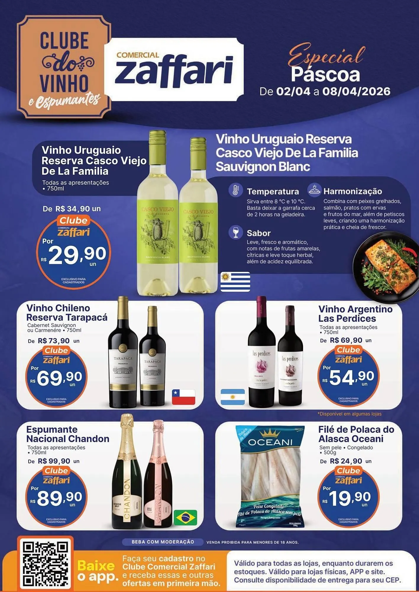 Encarte de Encarte Comercial Zaffari 2 de abril até 8 de abril 2026 - Pagina 1