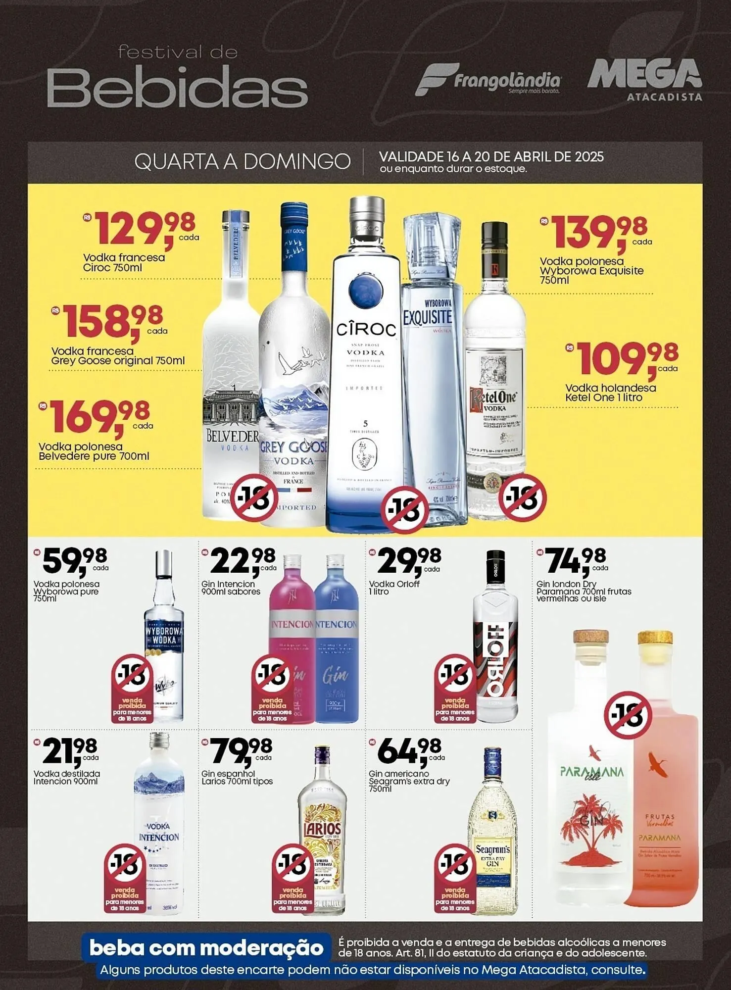 Encarte de Ofertas Frangolândia 16 de abril até 20 de abril 2025 - Pagina 3