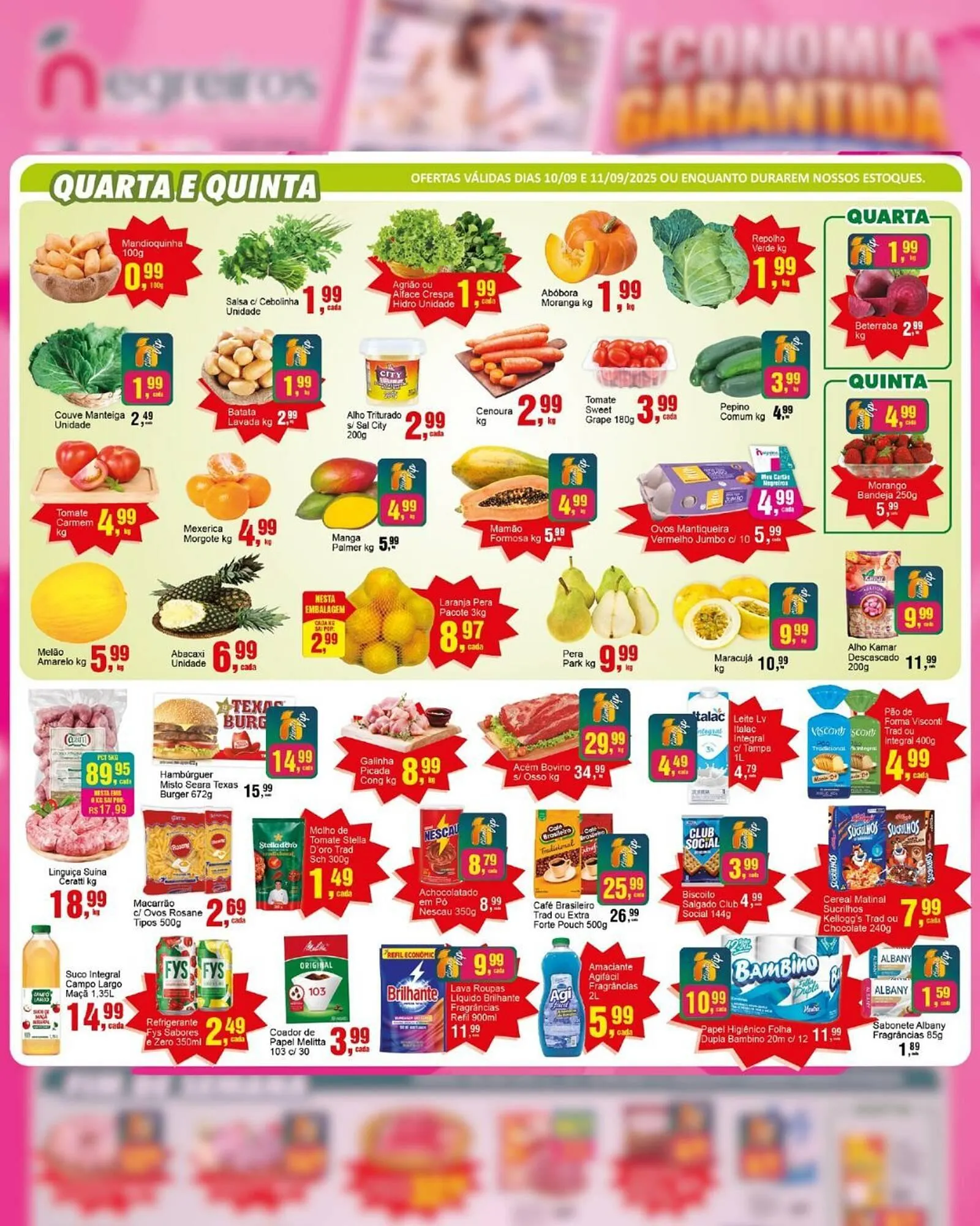 Encarte de Folheto Negreiros 10 de setembro até 16 de setembro 2025 - Pagina 2