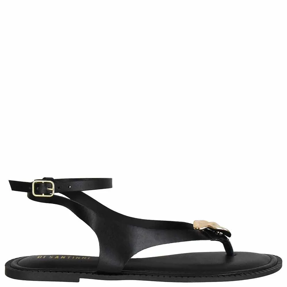 SANDALIA BAIXA PULSEIRA ENFEITE DI SANTINNI