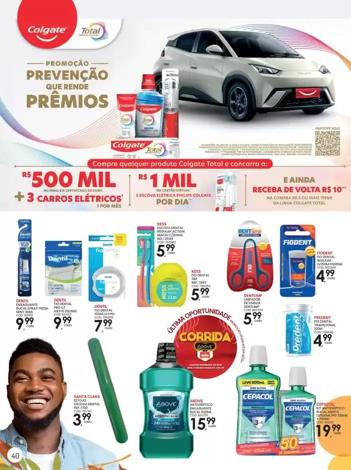 Encarte de Ofertas e promoções atuais 1 de março até 31 de março 2025 - Pagina 40