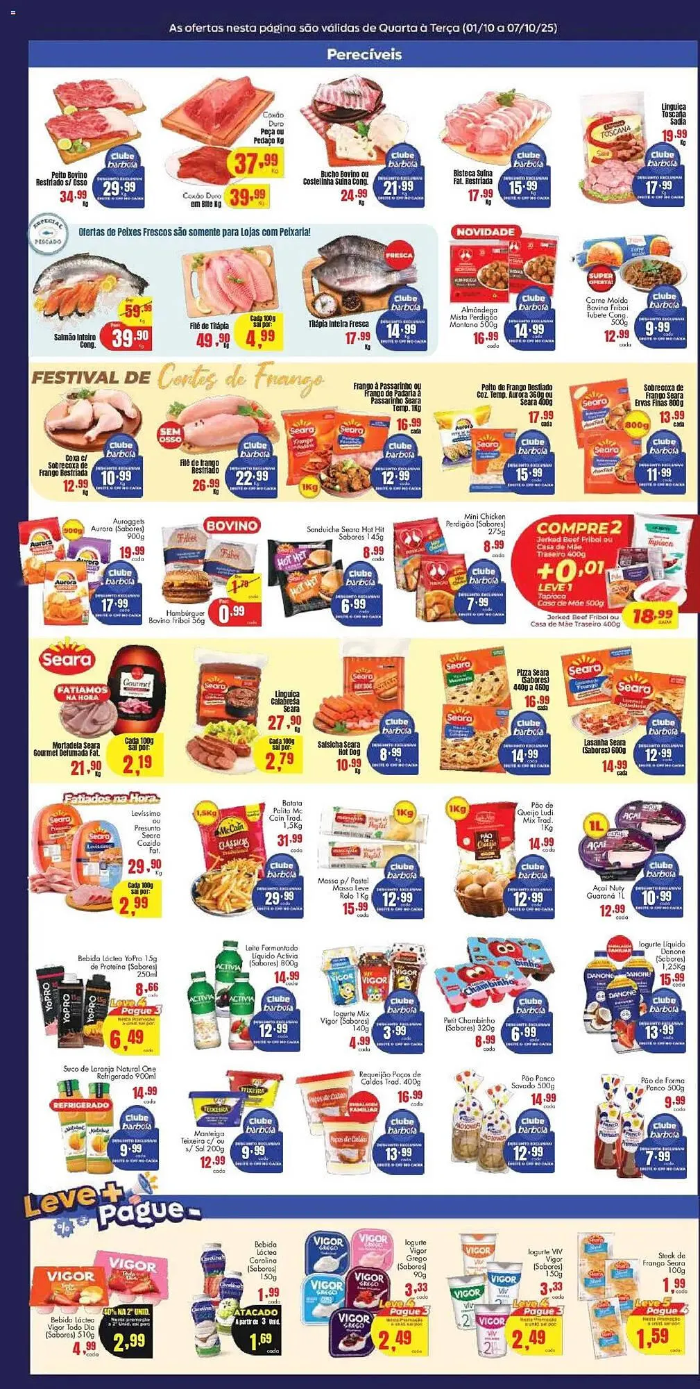 Encarte de Tabloide Barbosa Supermercados 1 de outubro até 7 de outubro 2025 - Pagina 2