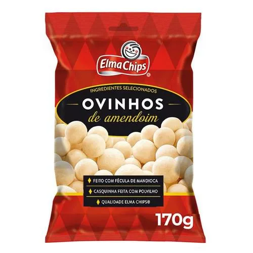 Amendoim Ovinho Elma Chips 170G