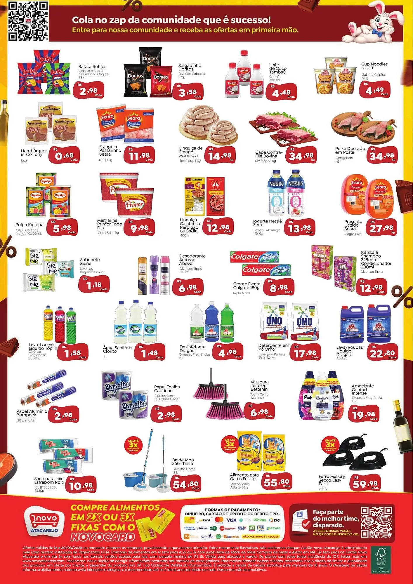Encarte de Folheto Novo Atacarejo 16 de março até 20 de março 2026 - Pagina 2