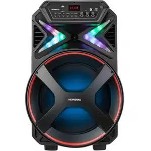 Caixa de Som Amplificada Mondial CM-700 Connect Lights Plus 700W Bluetooth