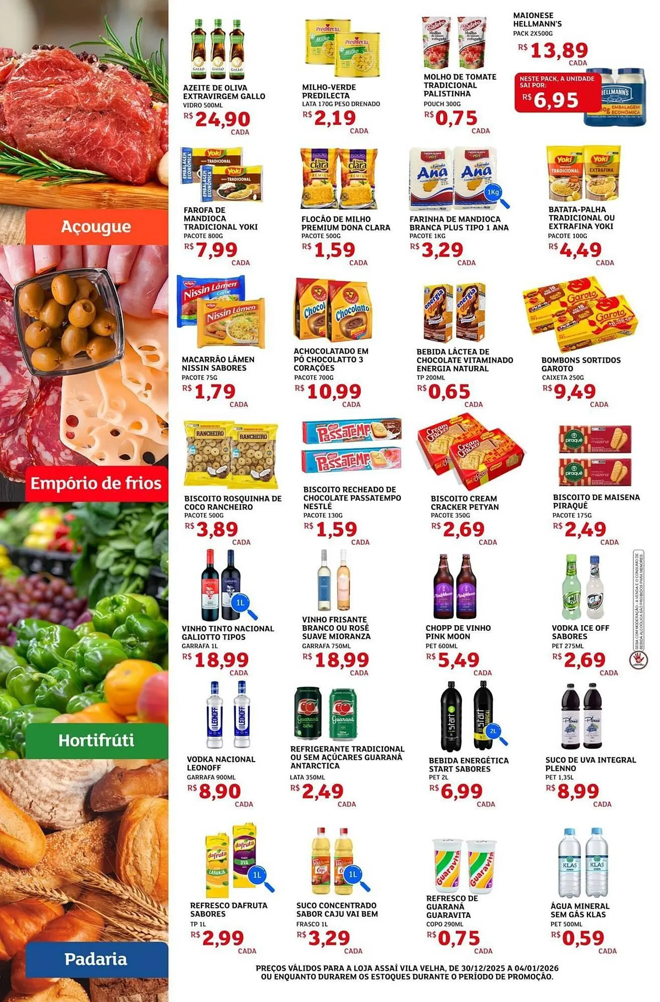 Encarte de Encarte Assaí Atacadista 30 de dezembro até 4 de janeiro 2026 - Pagina 2