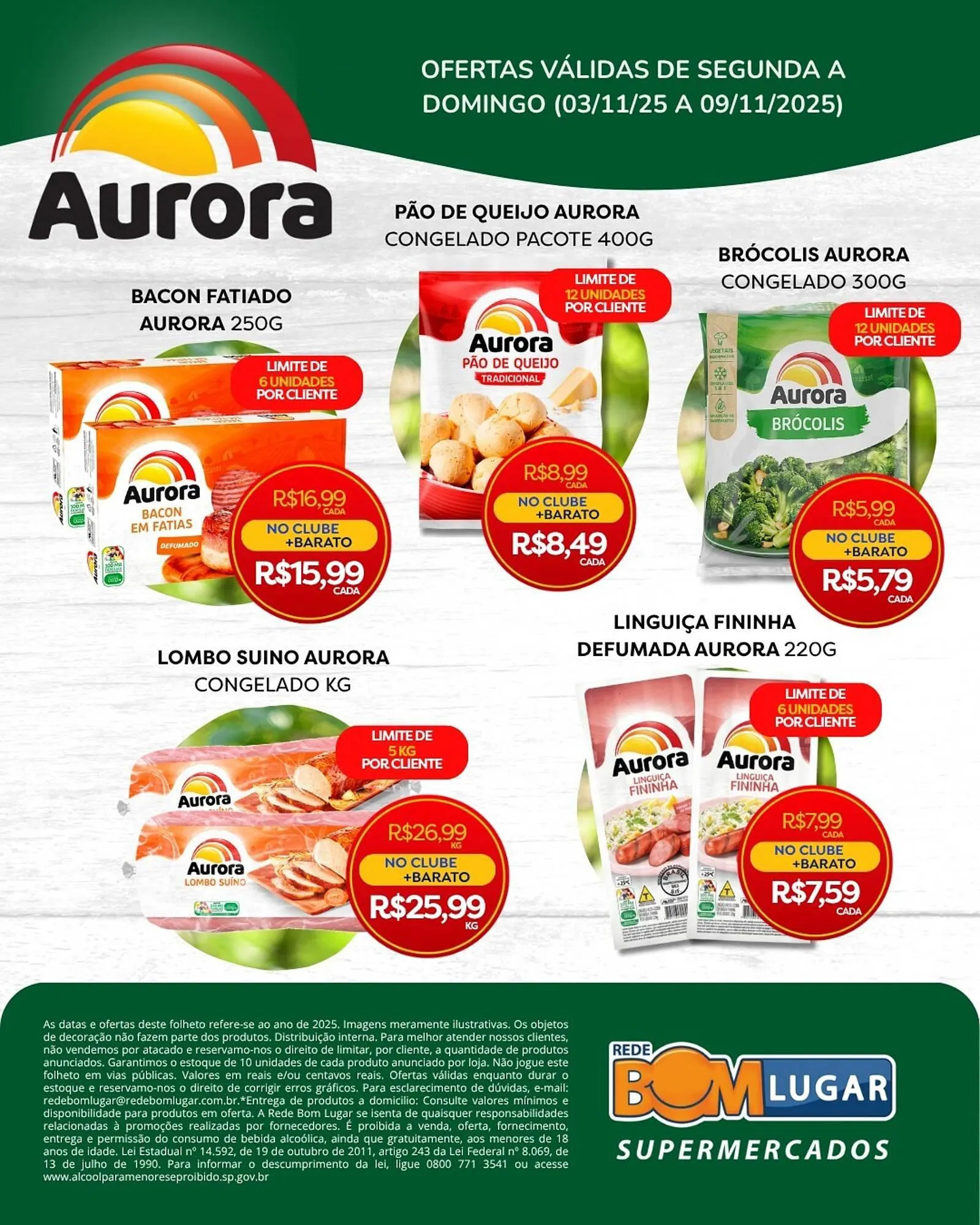 Encarte de Folheto Rede Bom Lugar 3 de novembro até 9 de novembro 2025 - Pagina 3