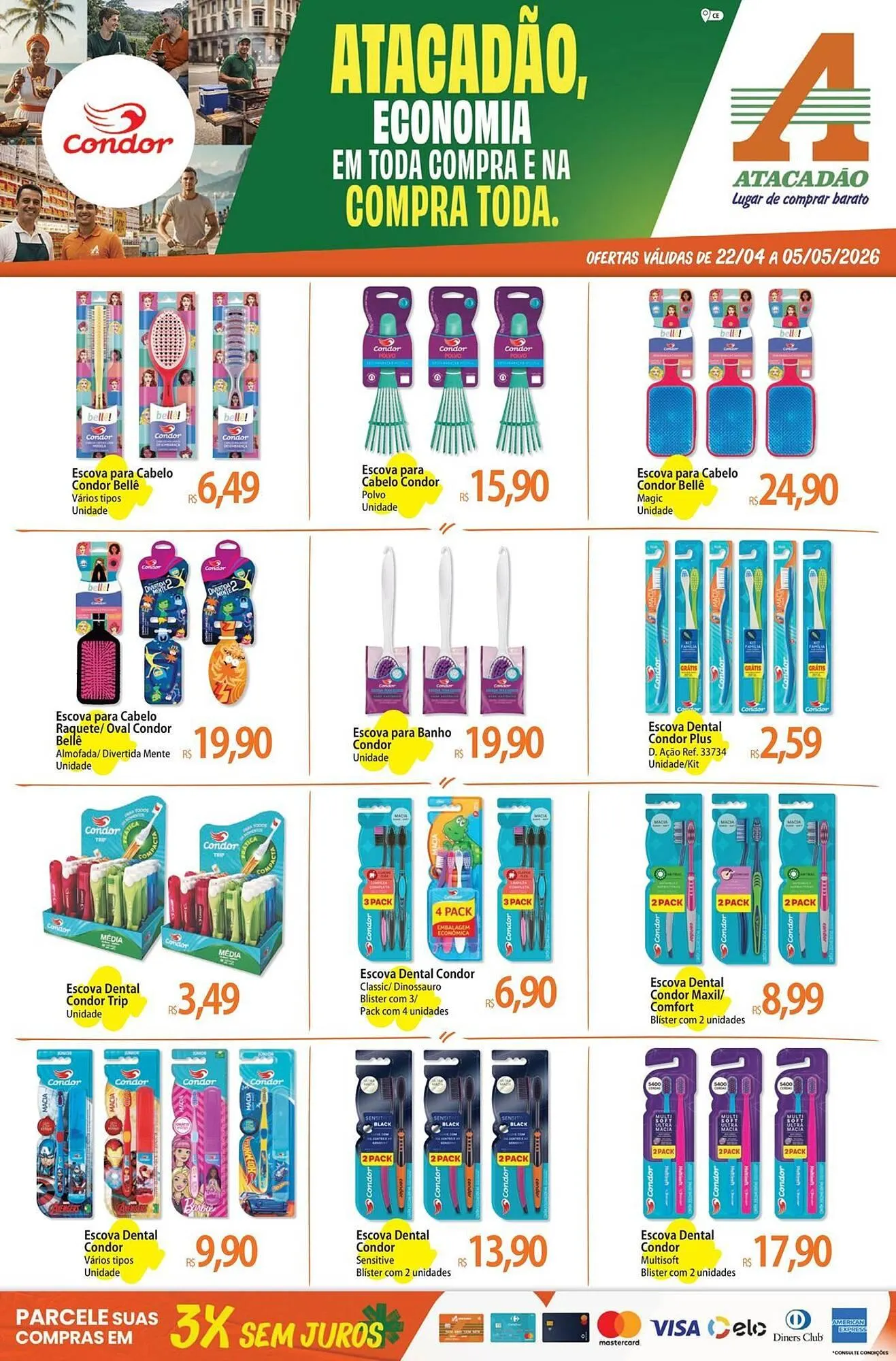 Encarte de Folheto Atacadão 22 de abril até 5 de maio 2026 - Pagina 1
