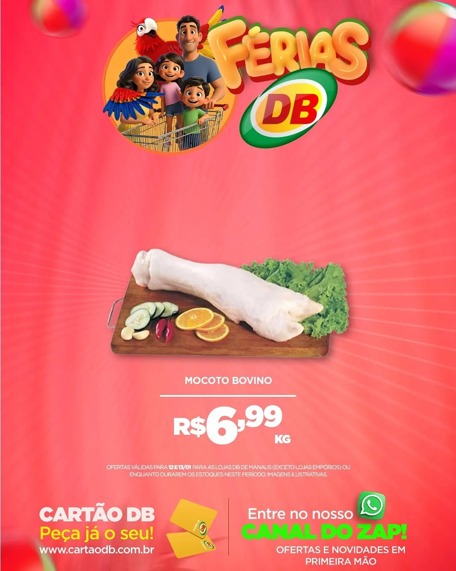Encarte de Catálogo DB Supermercados 12 de janeiro até 13 de janeiro 2026 - Pagina 3