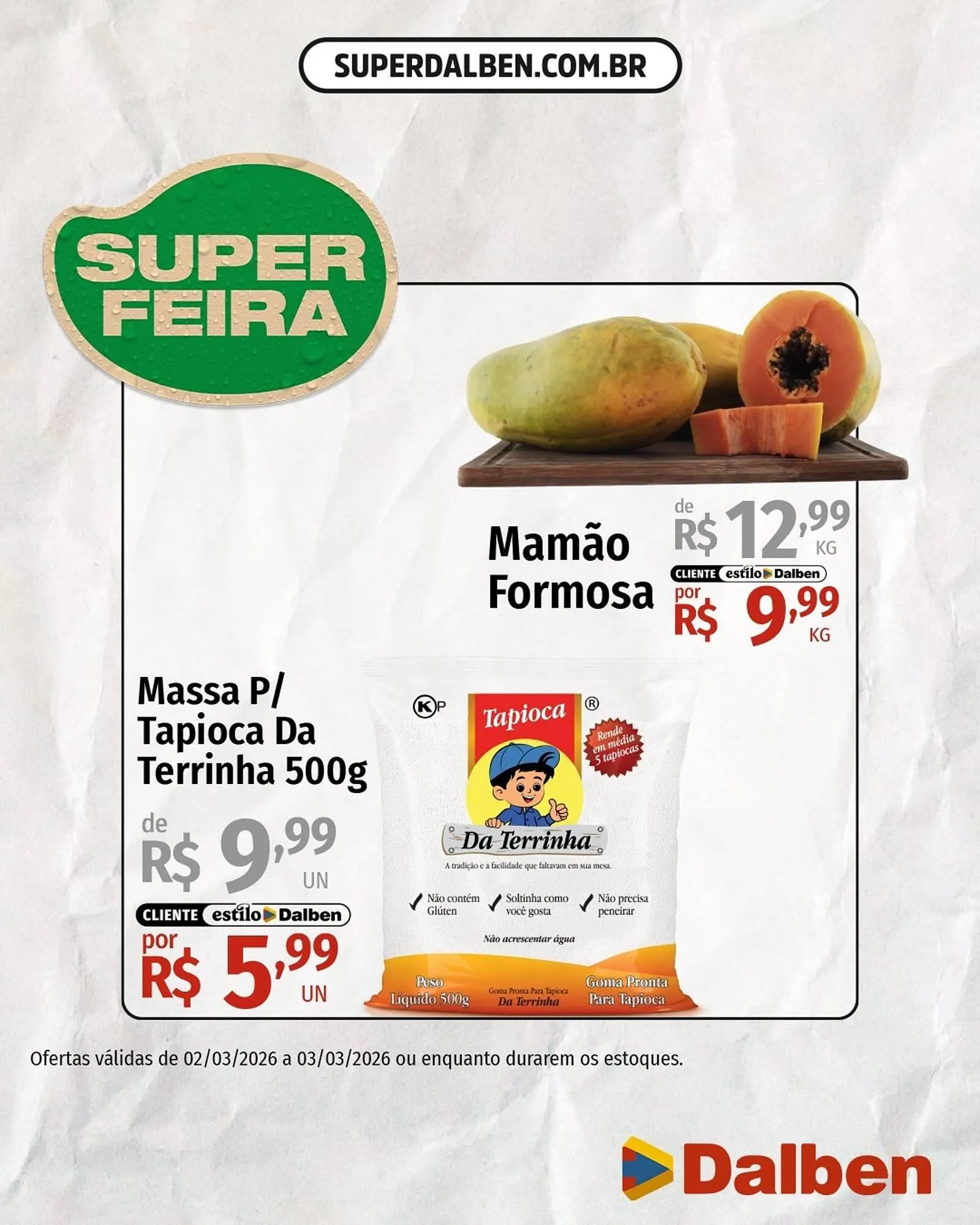 Encarte de Catálogo Supermercado Dalben 2 de março até 3 de março 2026 - Pagina 4