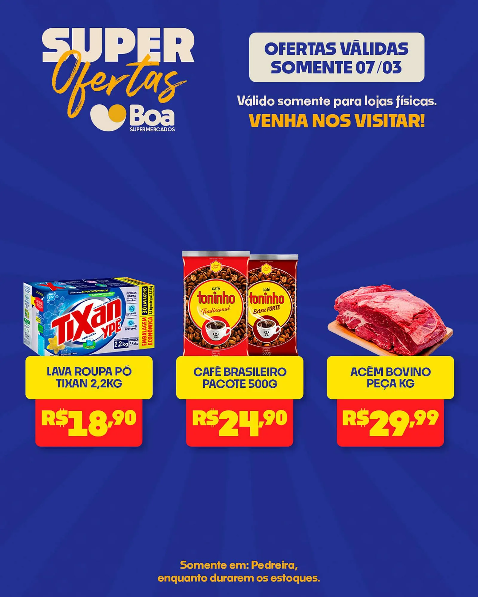 Encarte de Tabloide Boa Supermercados 7 de março até 7 de março 2026 - Pagina 2