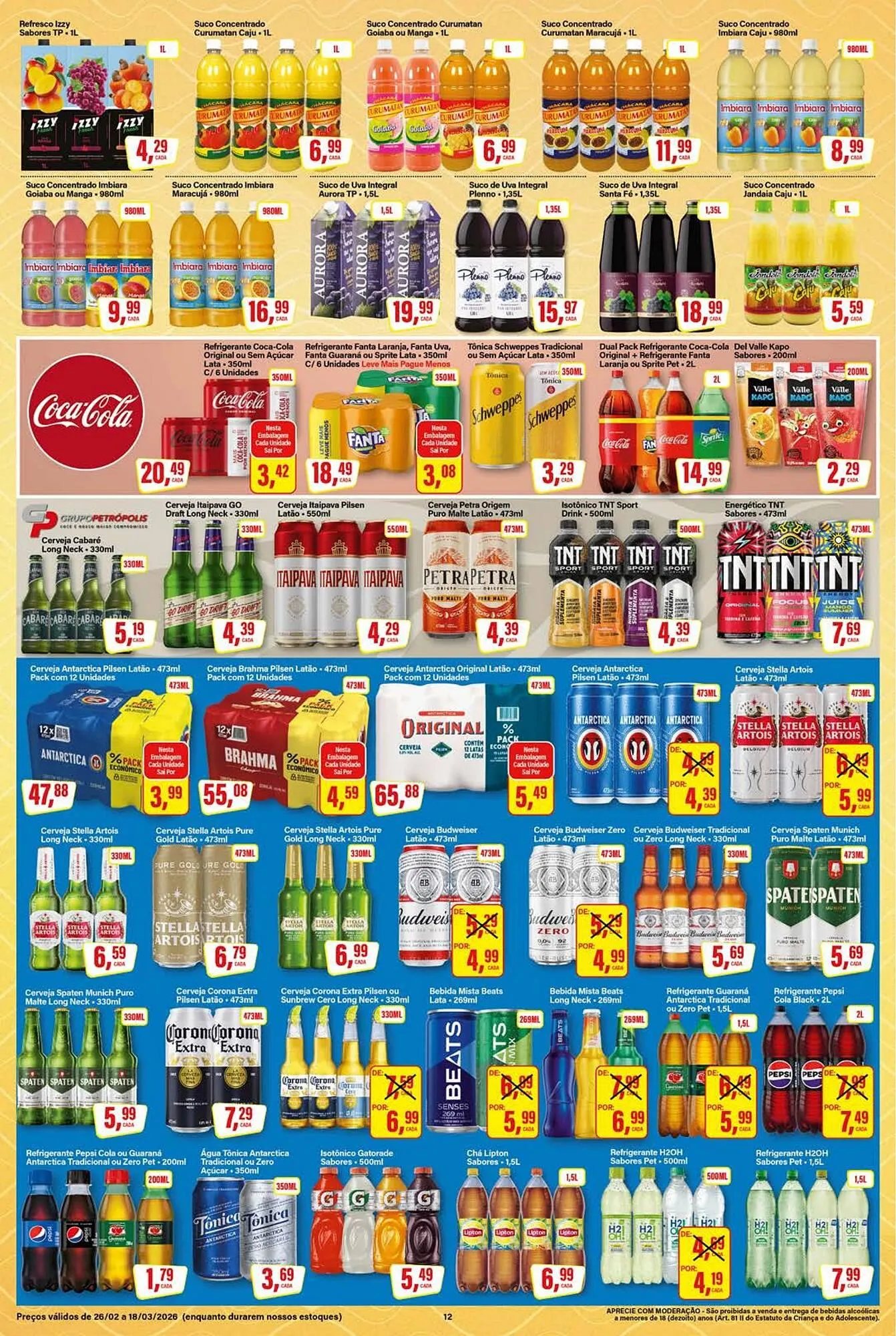 Encarte de Encarte Rede Supermarket 2 de março até 4 de março 2026 - Pagina 12