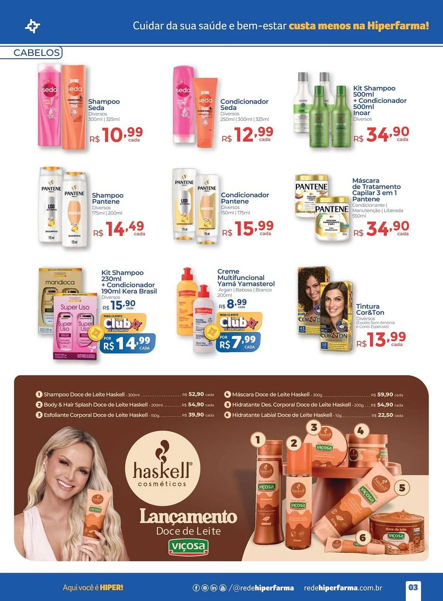 Encarte de Catálogo Hiper Farma 5 de setembro até 4 de outubro 2025 - Pagina 3