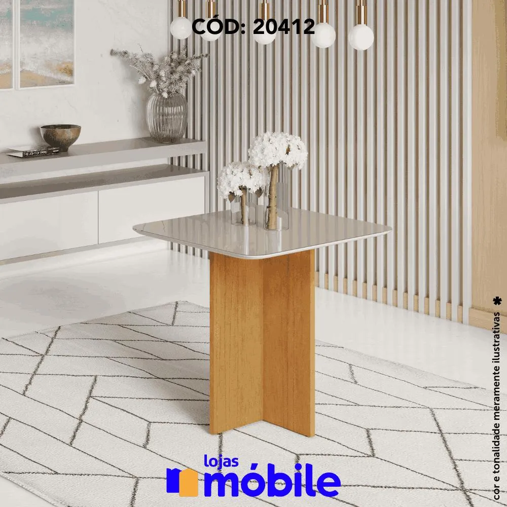 Mesa Diva 90X90 TP VD OFF (20412)