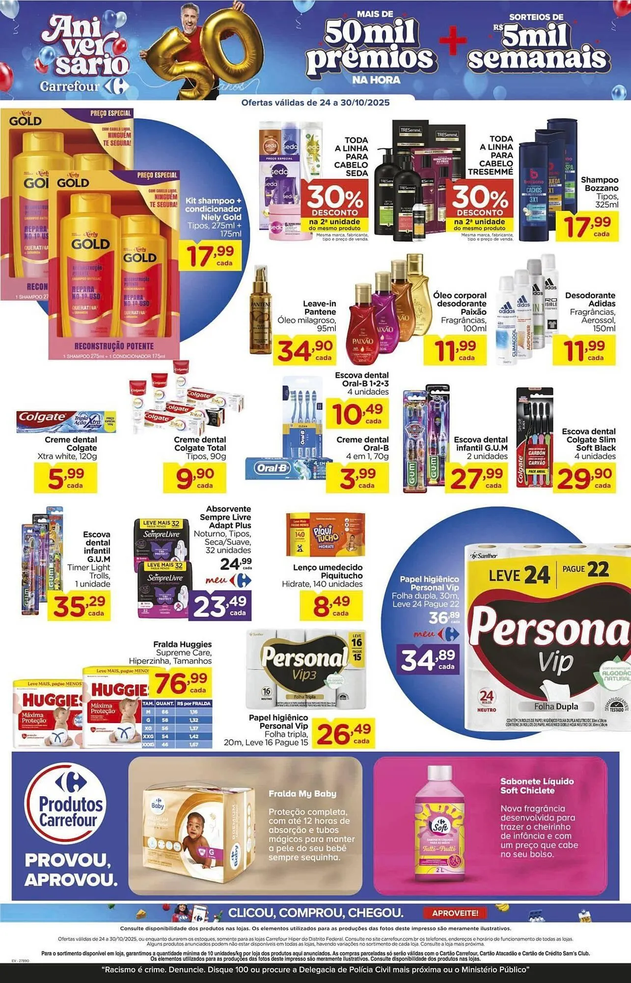 Encarte de Folheto Carrefour 27 de outubro até 30 de outubro 2025 - Pagina 10