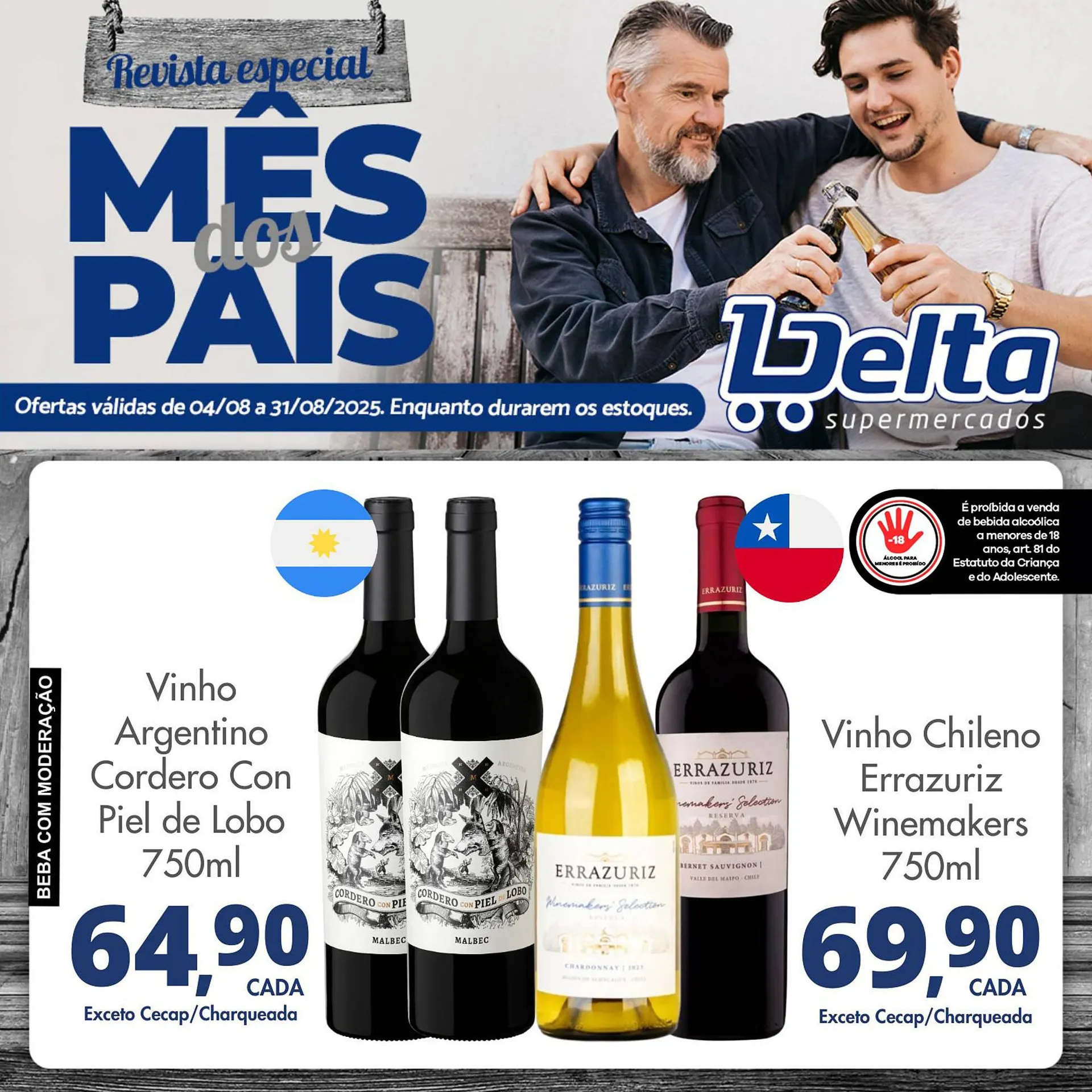 Encarte de Catálogo Delta Supermercados 4 de agosto até 31 de agosto 2025 - Pagina 3