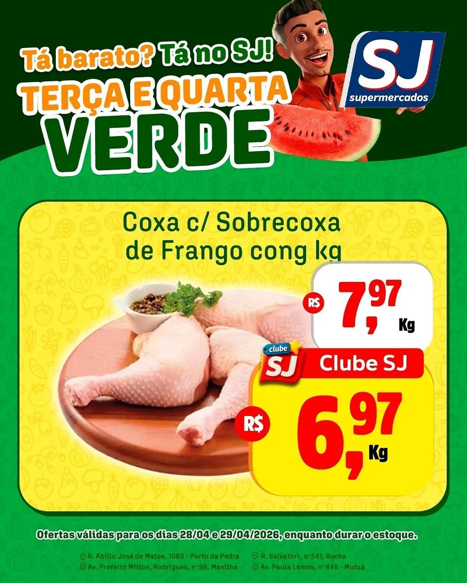 Encarte de Encarte Sj Supermercados 28 de abril até 29 de abril 2026 - Pagina 5
