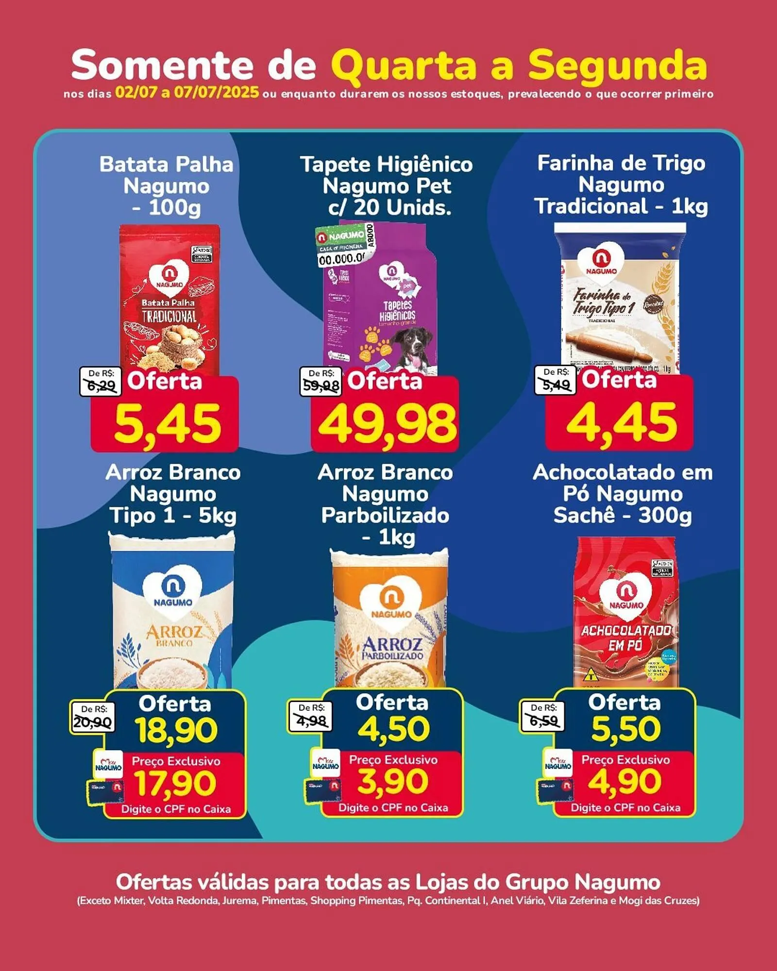 Encarte de Catálogo Nagumo 3 de julho até 7 de julho 2025 - Pagina 4