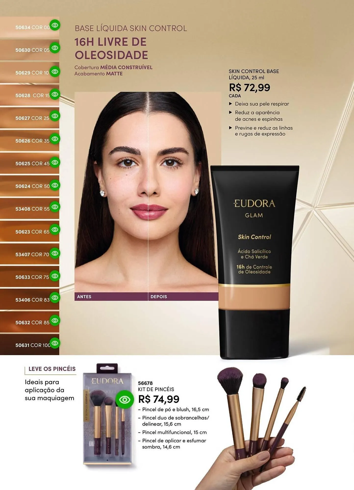 Encarte de Catálogo Eudora 8 de outubro até 8 de novembro 2025 - Pagina 82