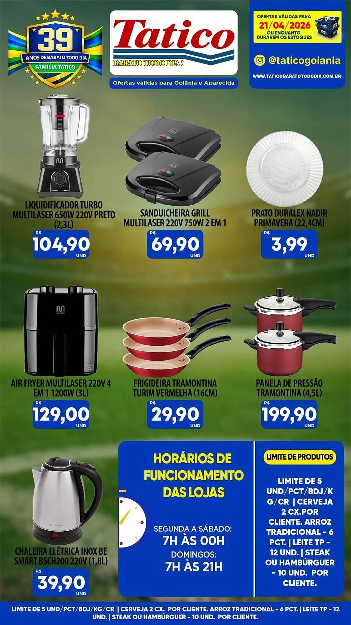 Encarte de Tabloide Tatico 21 de abril até 21 de abril 2026 - Pagina 28