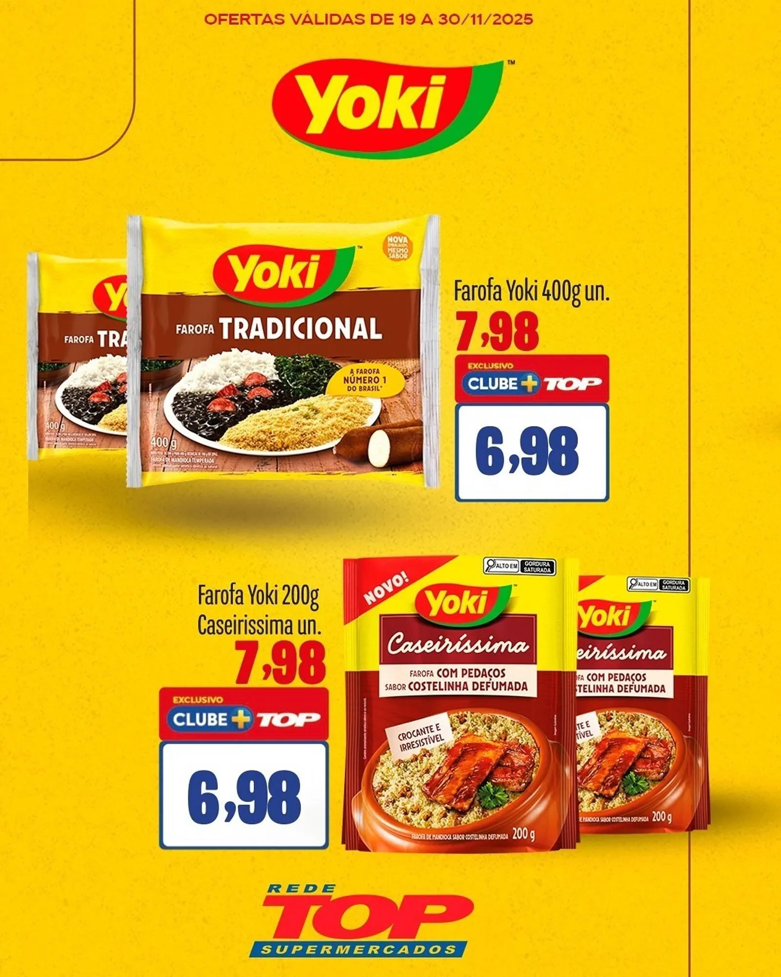 Encarte de Encarte Rede Top 19 de novembro até 30 de novembro 2025 - Pagina 1