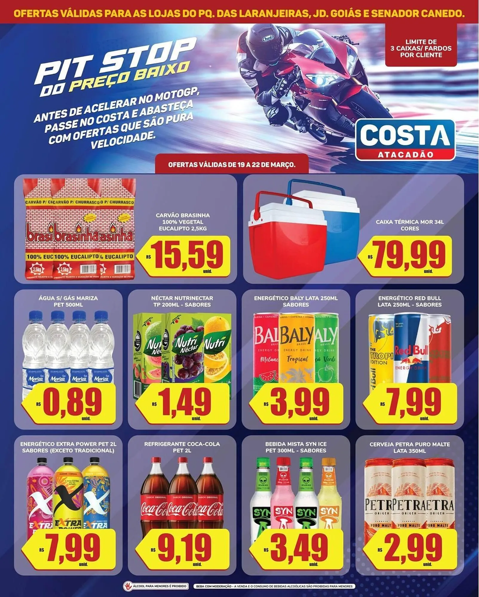 Encarte de Tabloide Costa Atacadão 19 de março até 22 de março 2026 - Pagina 2