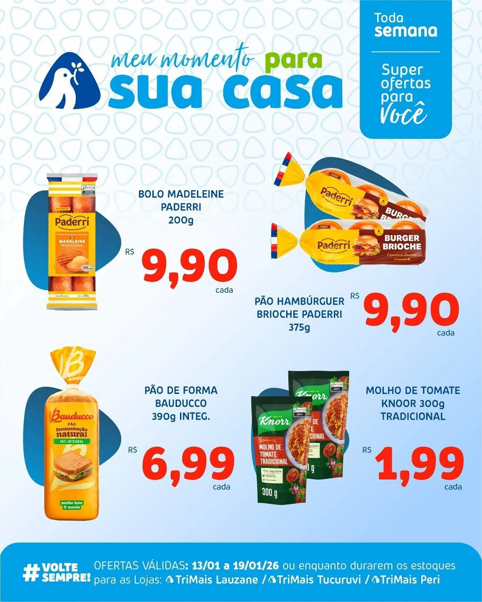 Encarte de Catálogo Trimais Supermercado 13 de janeiro até 19 de janeiro 2026 - Pagina 1