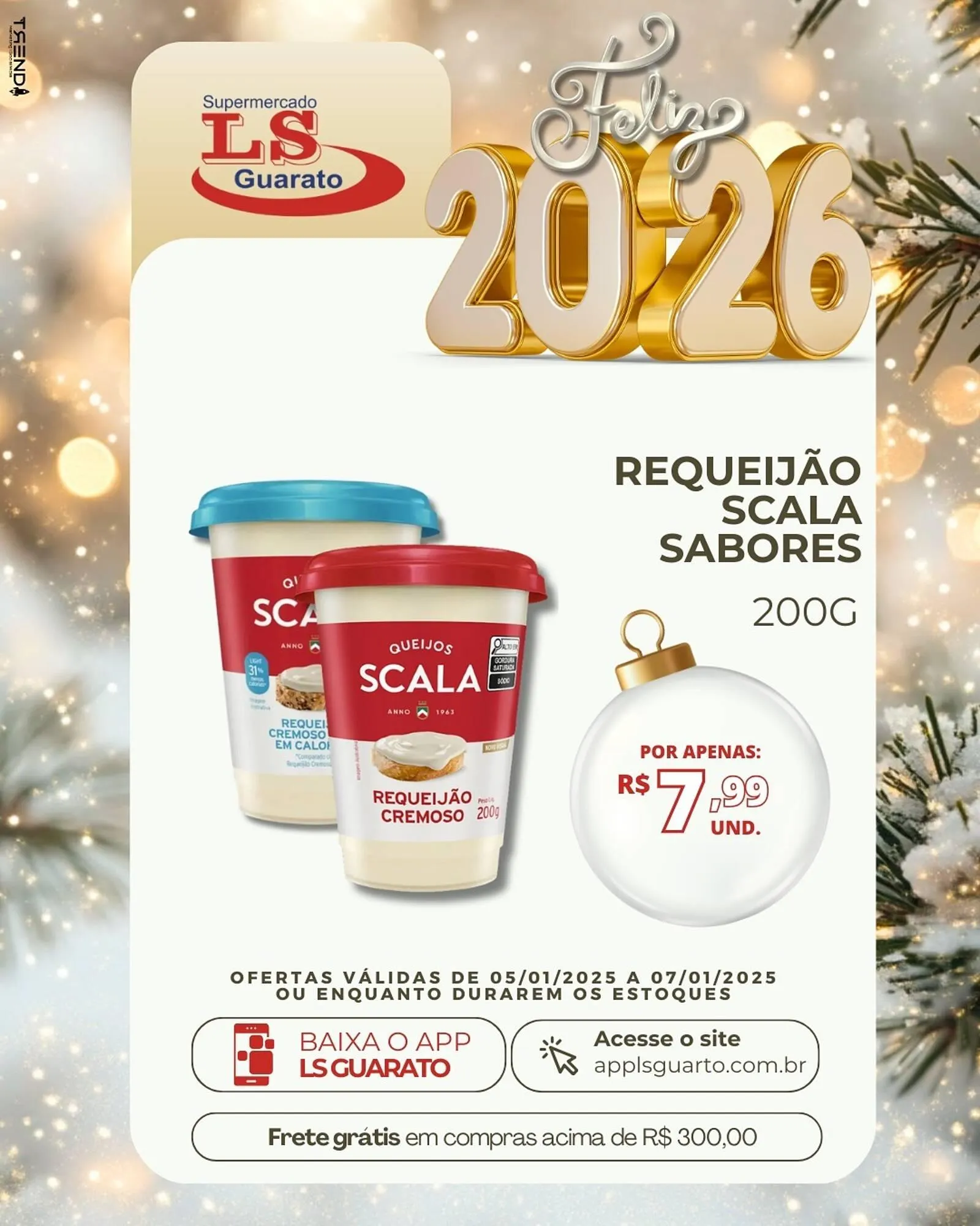 Encarte de Catálogo Supermercado LS Guarato 5 de janeiro até 7 de janeiro 2026 - Pagina 3