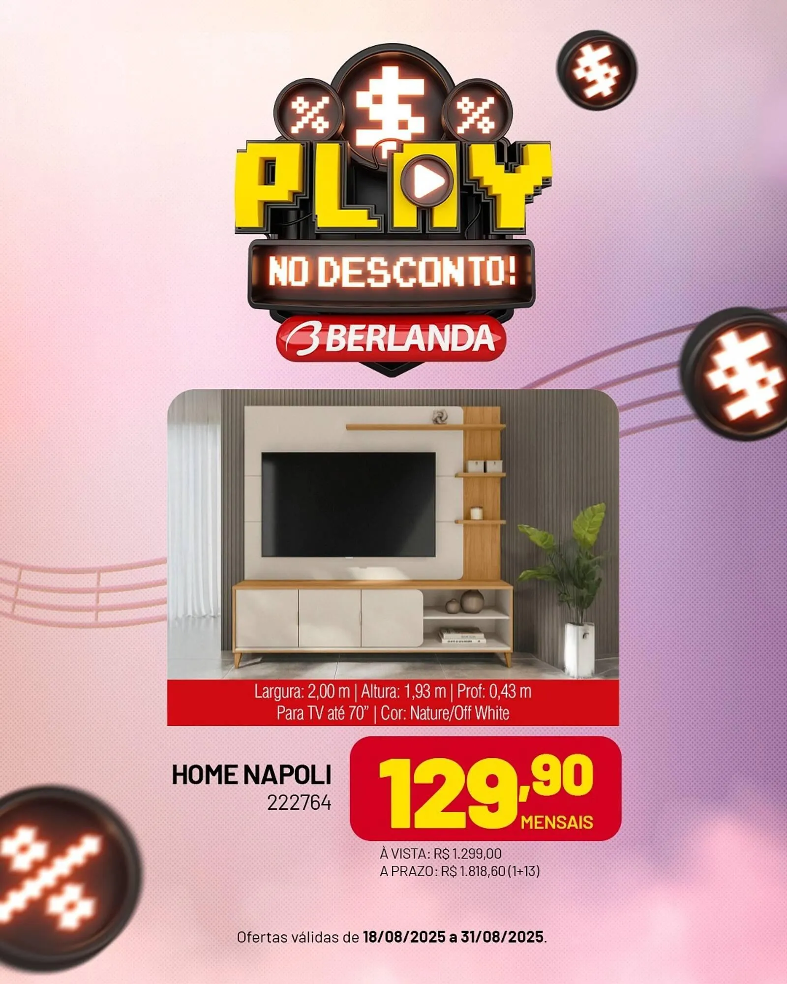 Encarte de Catálogo Berlanda 18 de agosto até 31 de agosto 2025 - Pagina 4