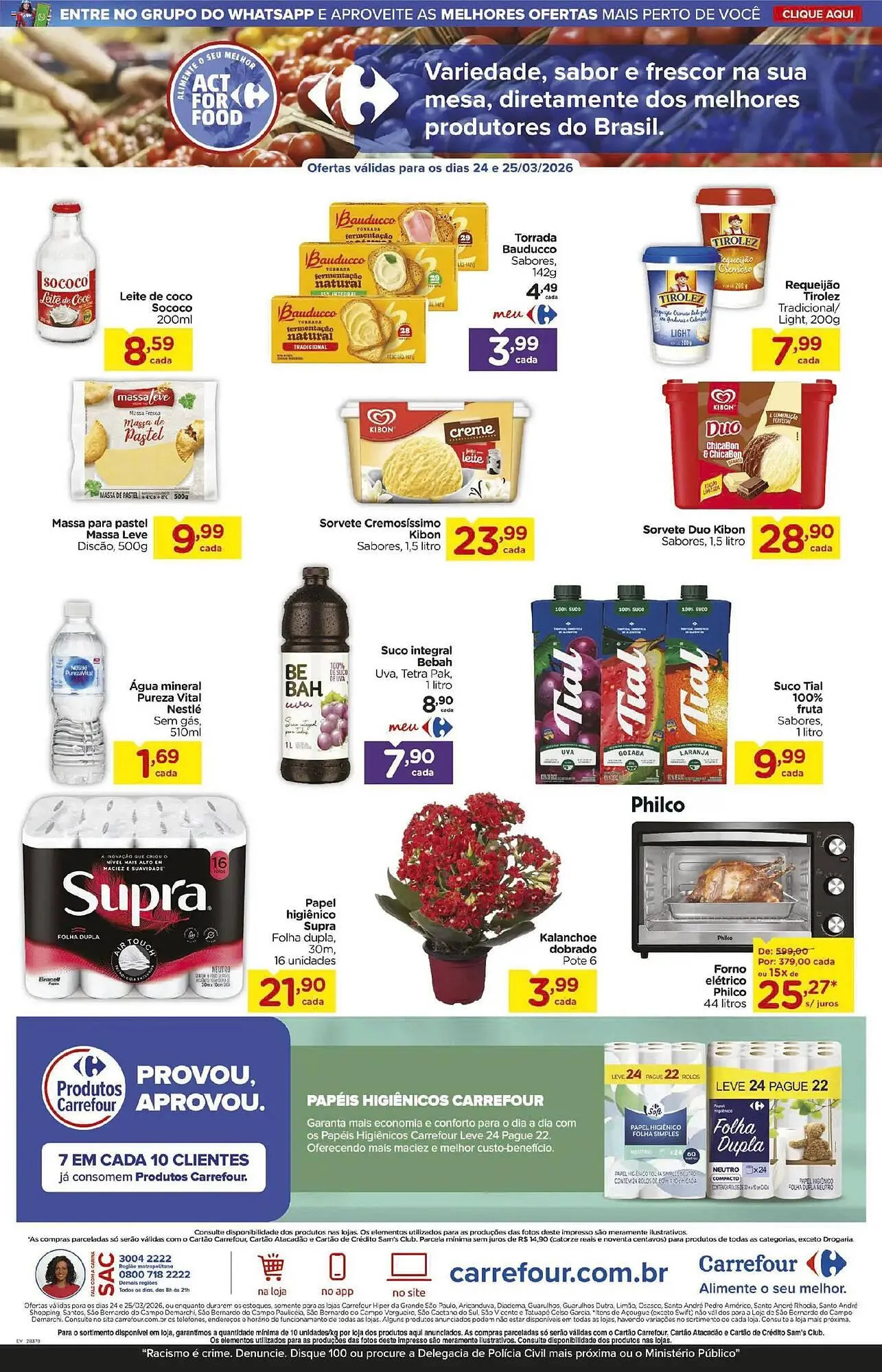 Encarte de Folheto Carrefour 24 de março até 25 de março 2026 - Pagina 3