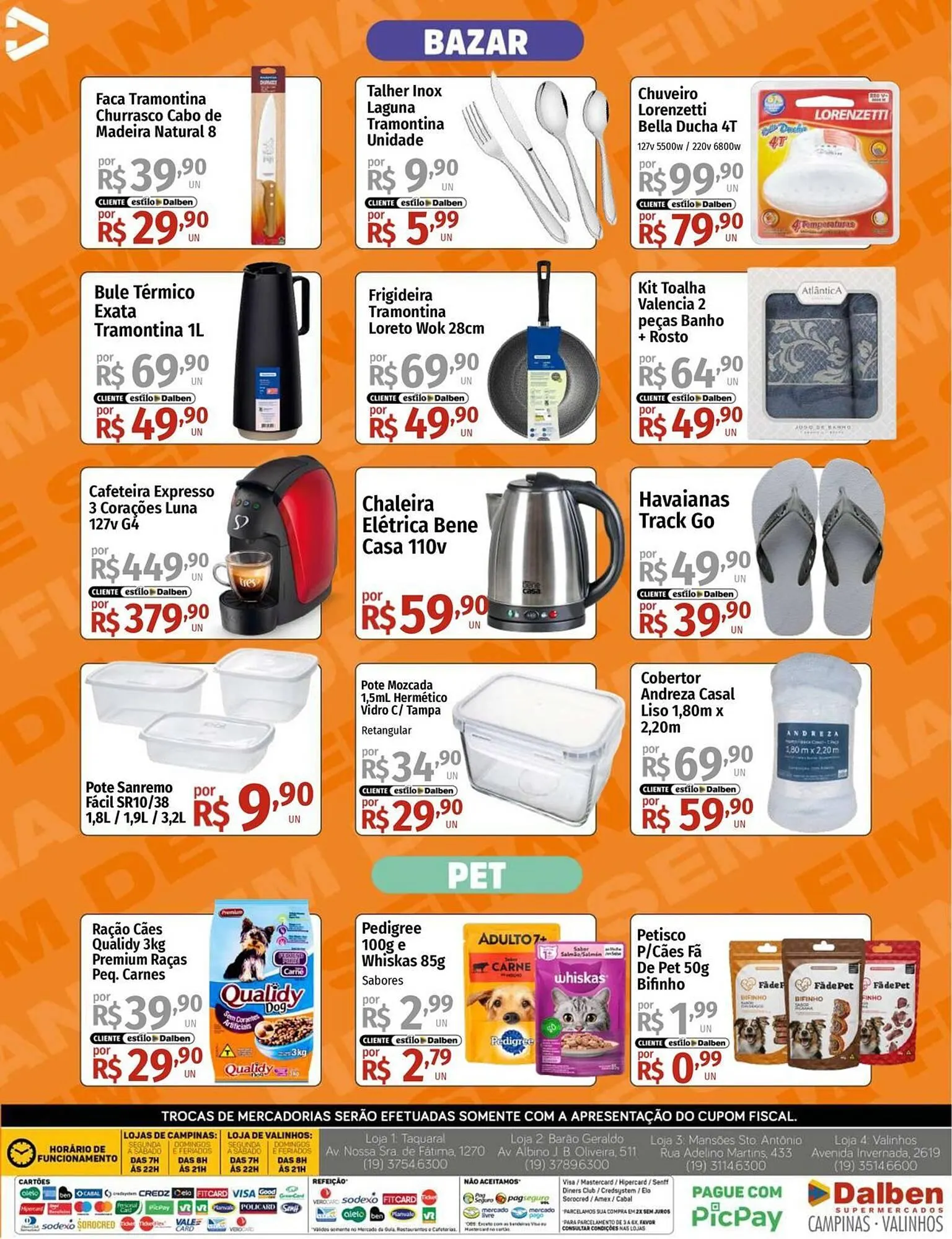 Encarte de Catálogo Supermercado Dalben 1 de agosto até 3 de agosto 2025 - Pagina 15