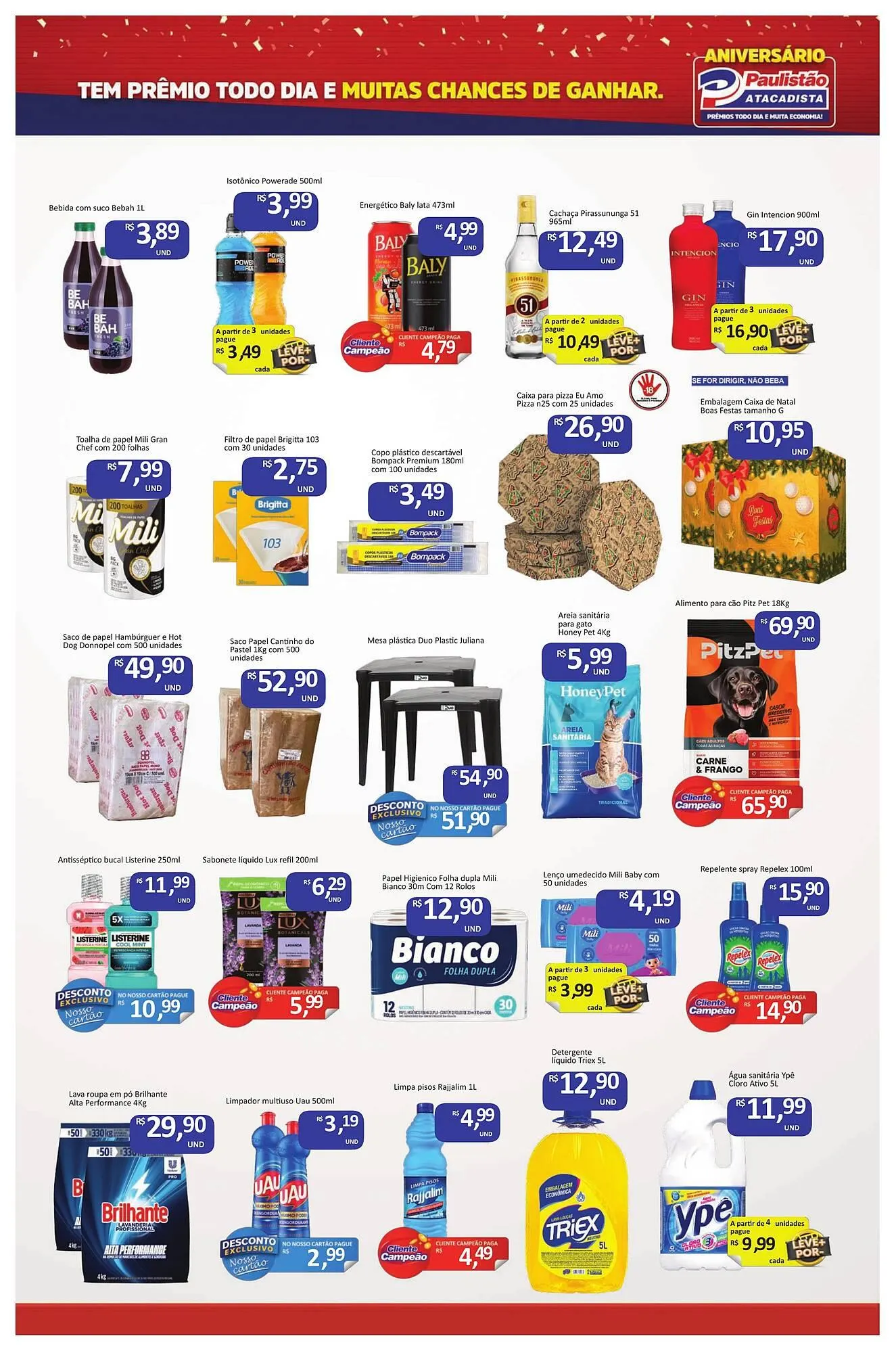 Encarte de Catálogo Paulistão Supermercados 3 de novembro até 4 de novembro 2025 - Pagina 3