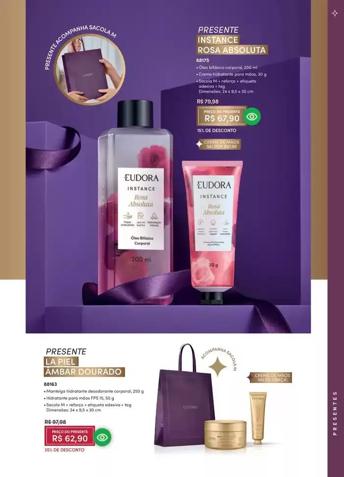 Encarte de Eudora Ciclo 05 12 de março até 12 de abril 2025 - Pagina 23