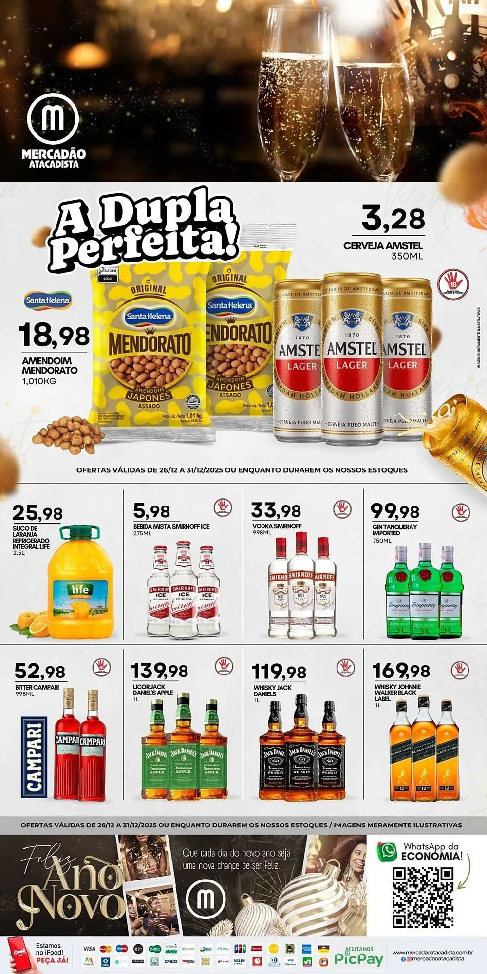 Encarte de Folheto Mercadão Atacadista 26 de dezembro até 1 de janeiro 2026 - Pagina 2