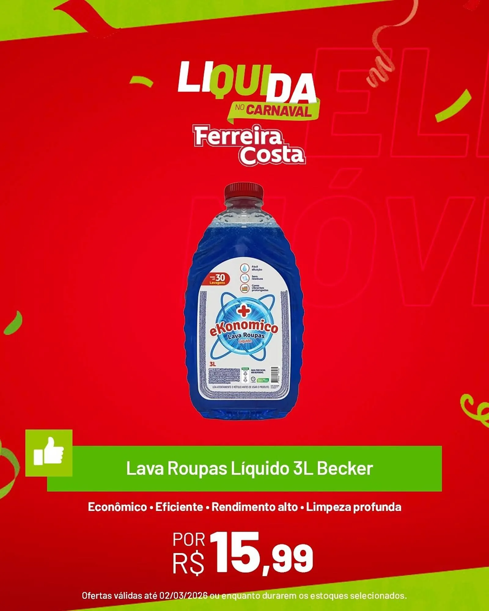 Encarte de Encarte Ferreira Costa 17 de fevereiro até 2 de março 2026 - Pagina 2