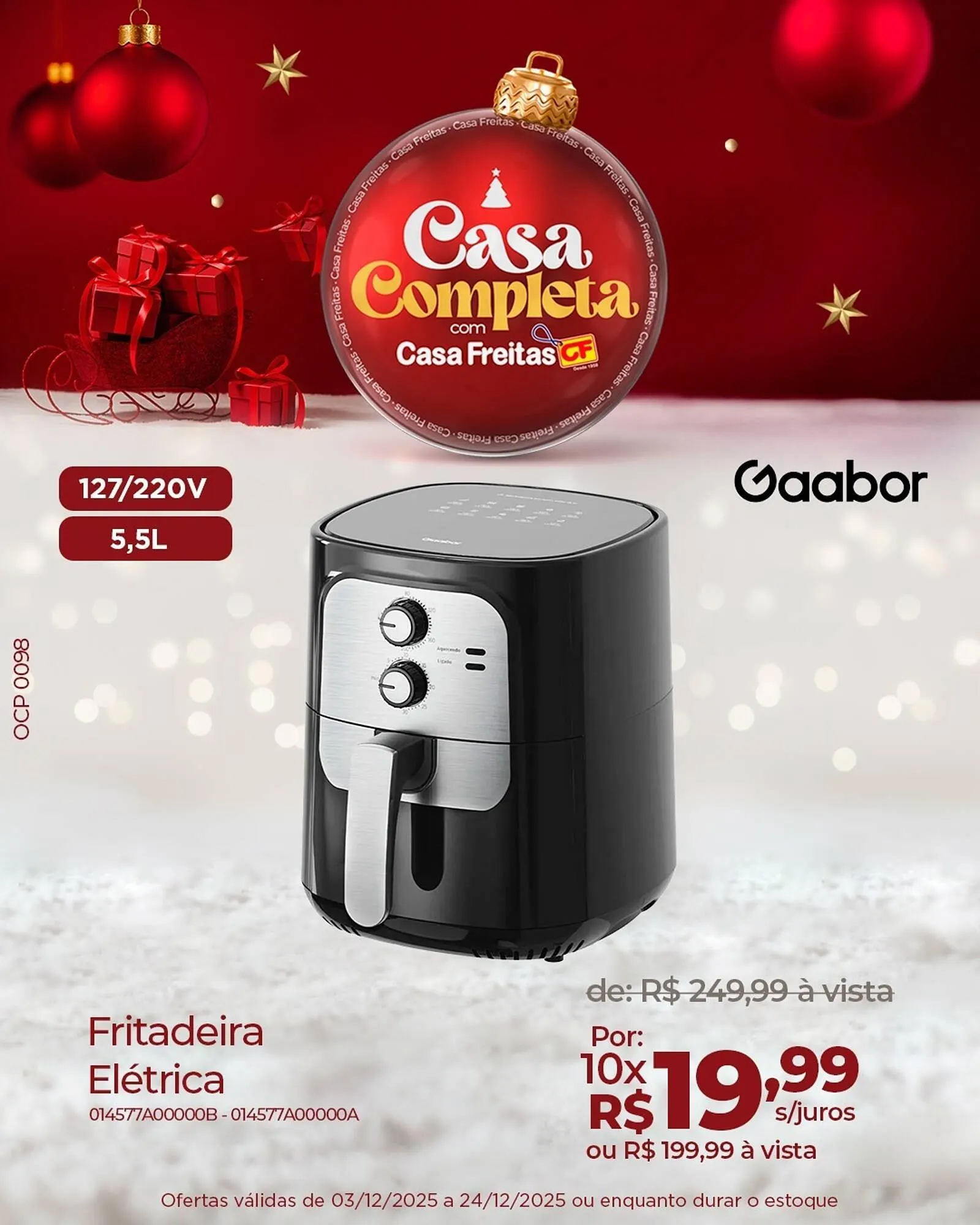 Encarte de Catálogo Casa Freitas 9 de dezembro até 24 de dezembro 2025 - Pagina 3