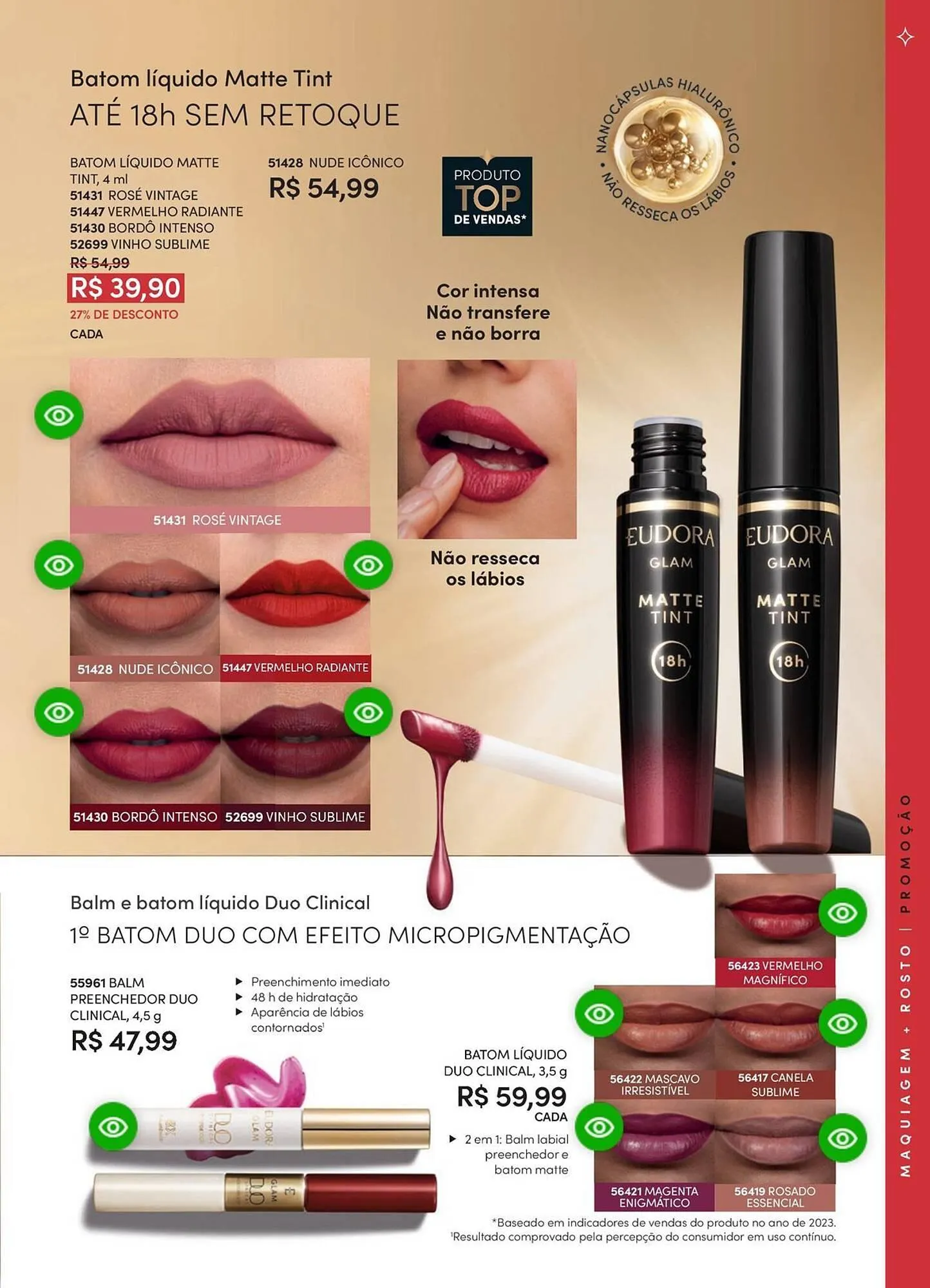 Encarte de Catálogo Eudora 4 de junho até 30 de junho 2025 - Pagina 39