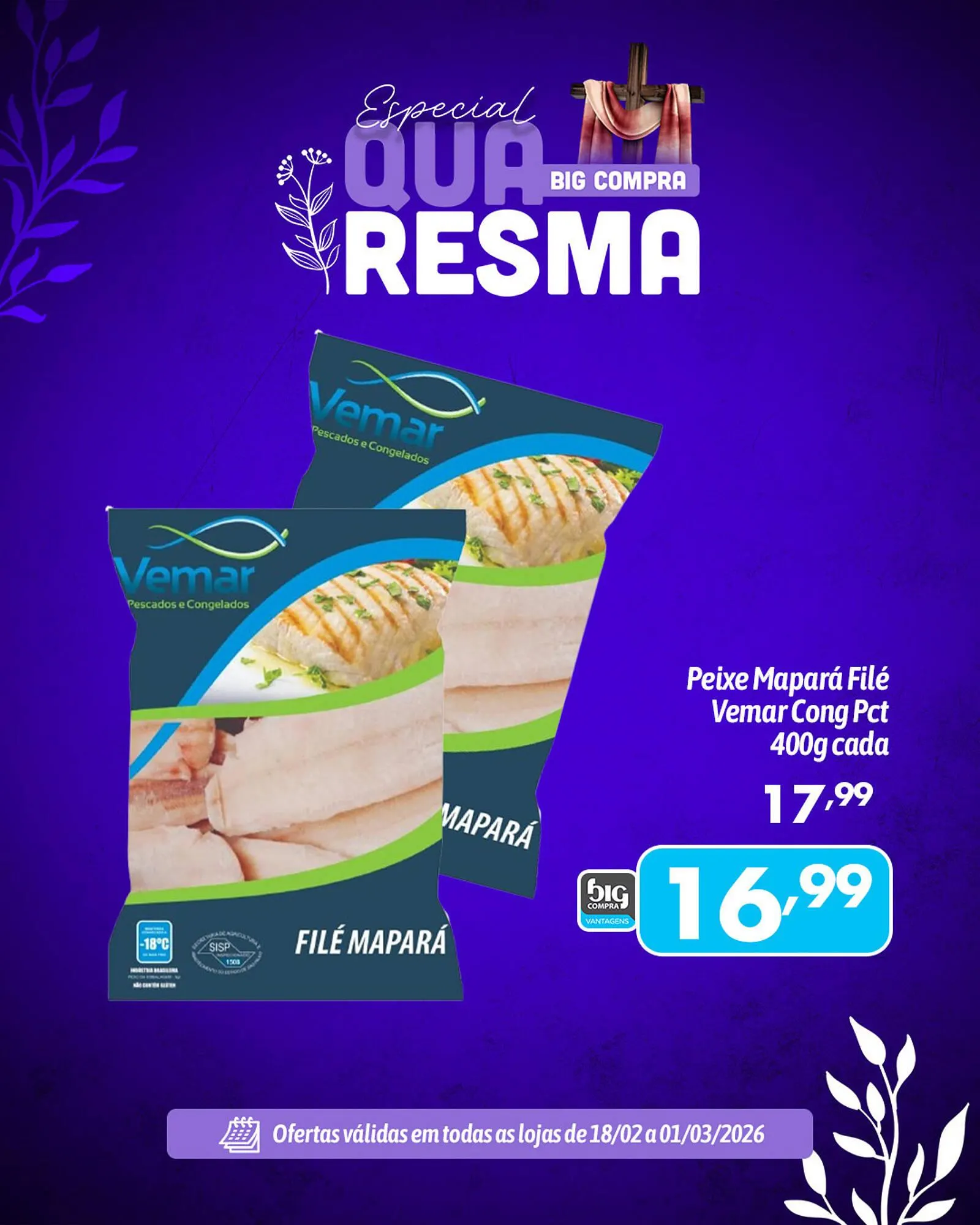 Encarte de Catálogo Supermercados Big Compra 18 de fevereiro até 1 de março 2026 - Pagina 4