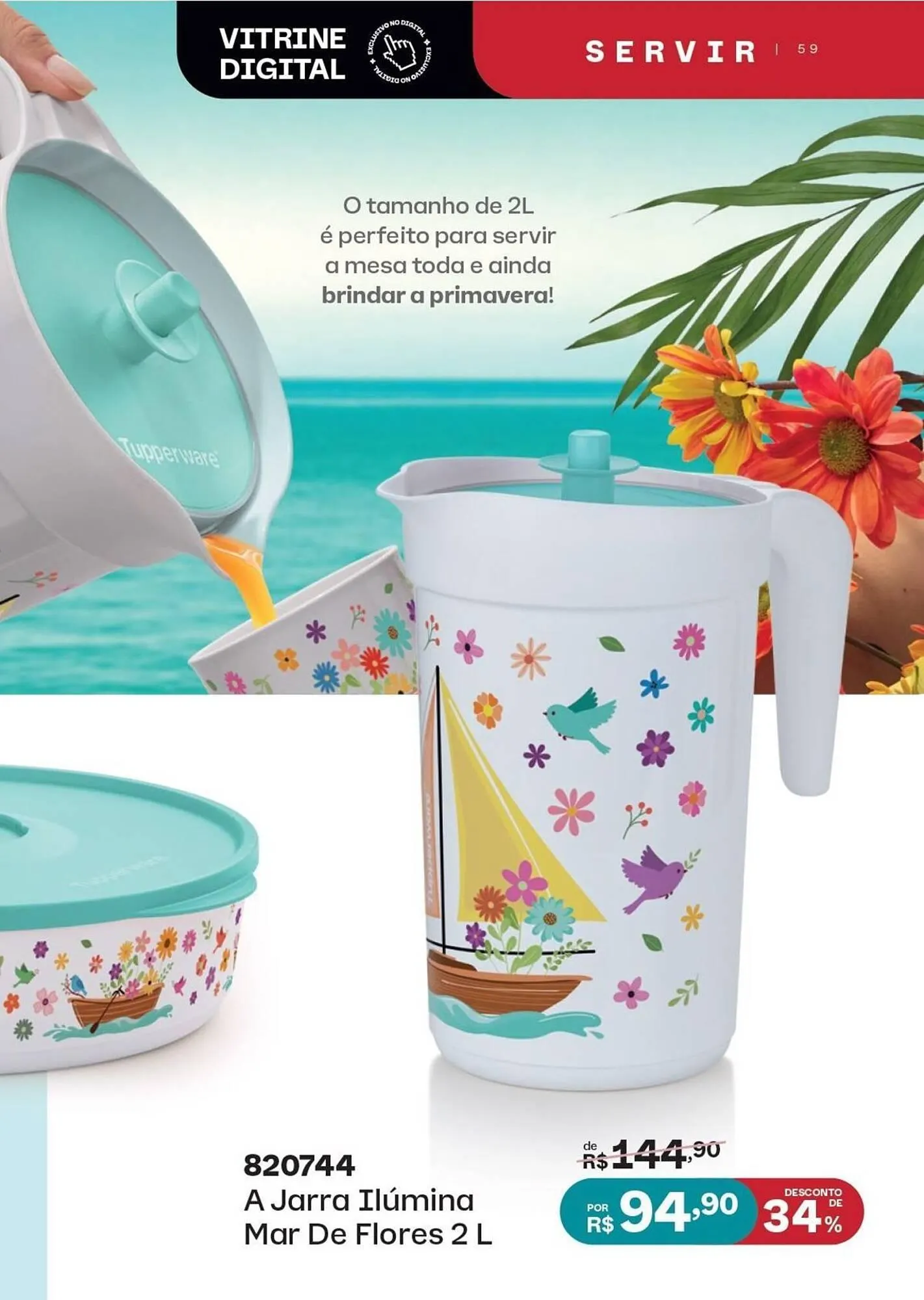 Encarte de Catálogo Tupperware 1 de outubro até 31 de outubro 2025 - Pagina 59