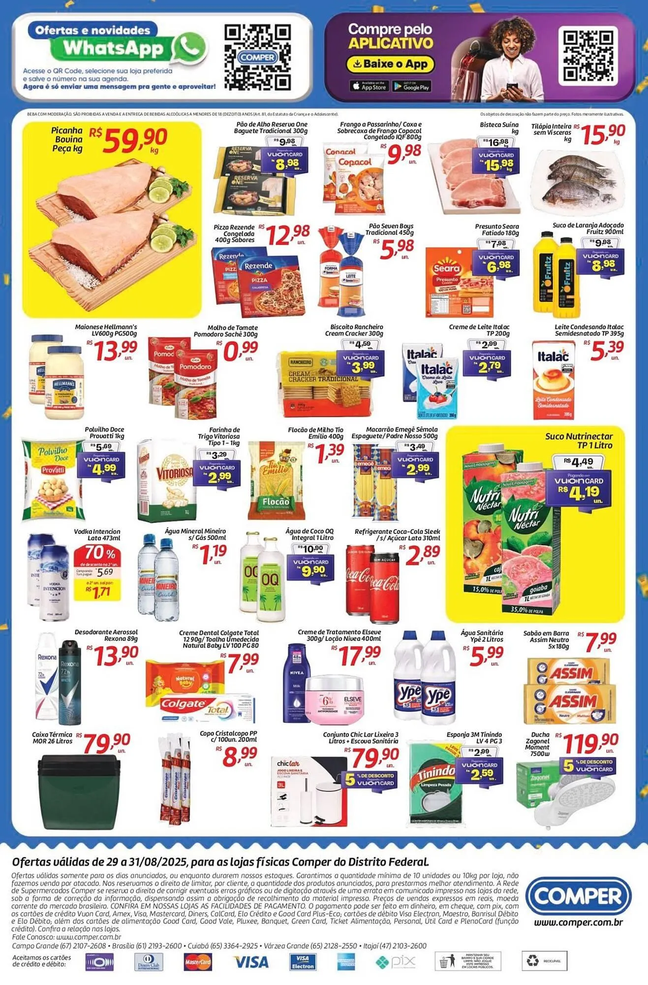 Encarte de Catálogo Comper 29 de agosto até 31 de agosto 2025 - Pagina 2