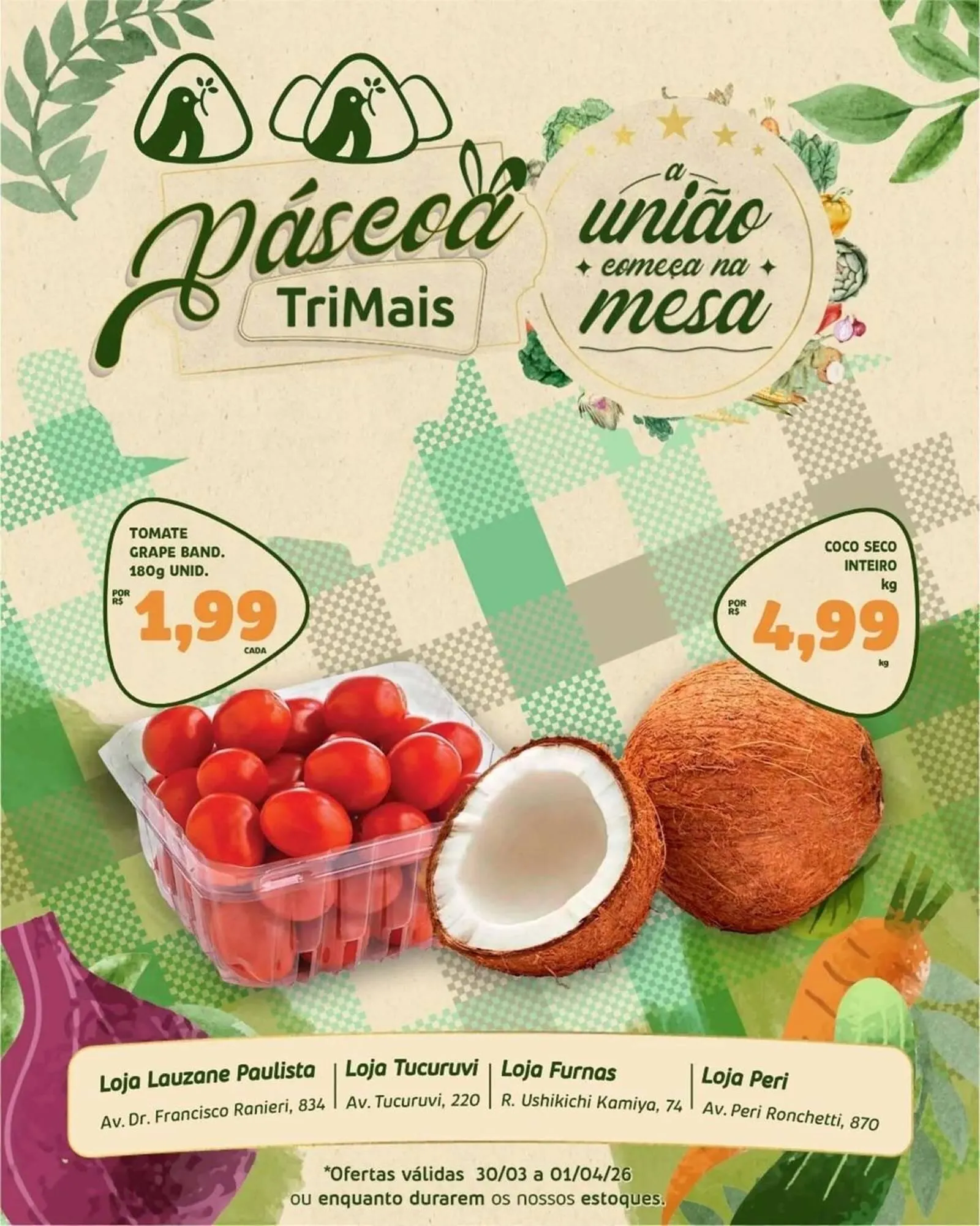 Encarte de Catálogo Trimais Supermercado 31 de março até 1 de abril 2026 - Pagina 2